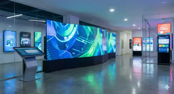 Displays digitales y LED portapendones